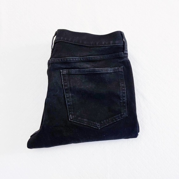 Everlane Uniform The Slim Jean Black Denim Jeans SZ32 x 32 - Picture 2 of 2